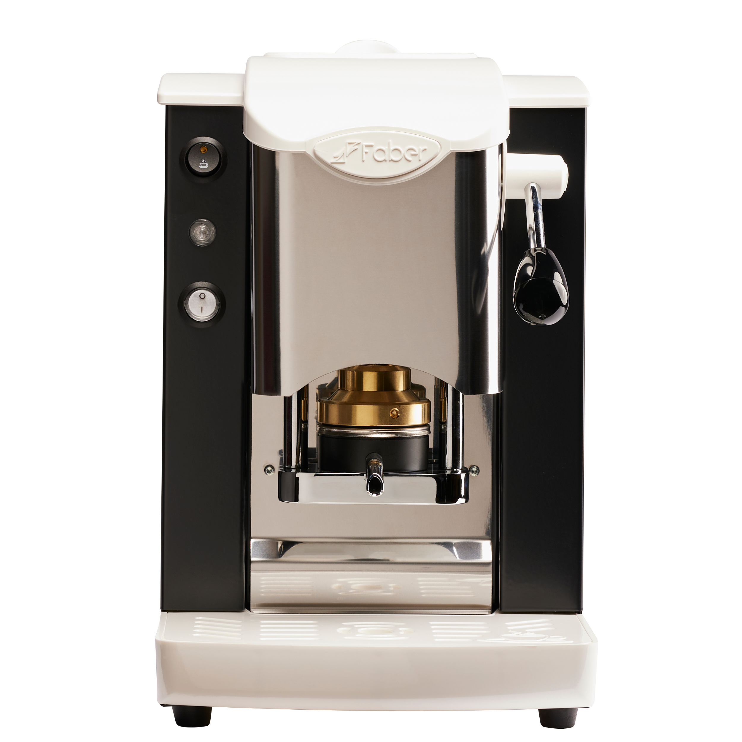 faber-slot-inox-2-0-macchina-caff-a-cialde-nero-bianco-95 image 1