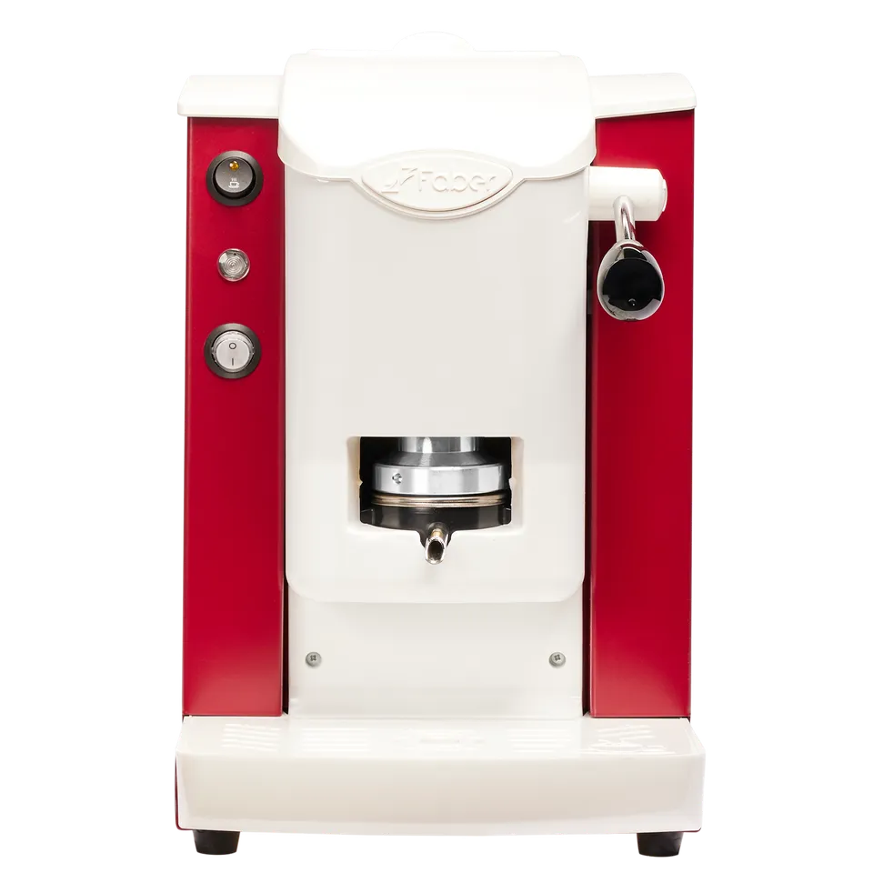 faber-slot-plast-lite-borgogna-bianco-macchina-caff-a-cialde-ese-95 image 1