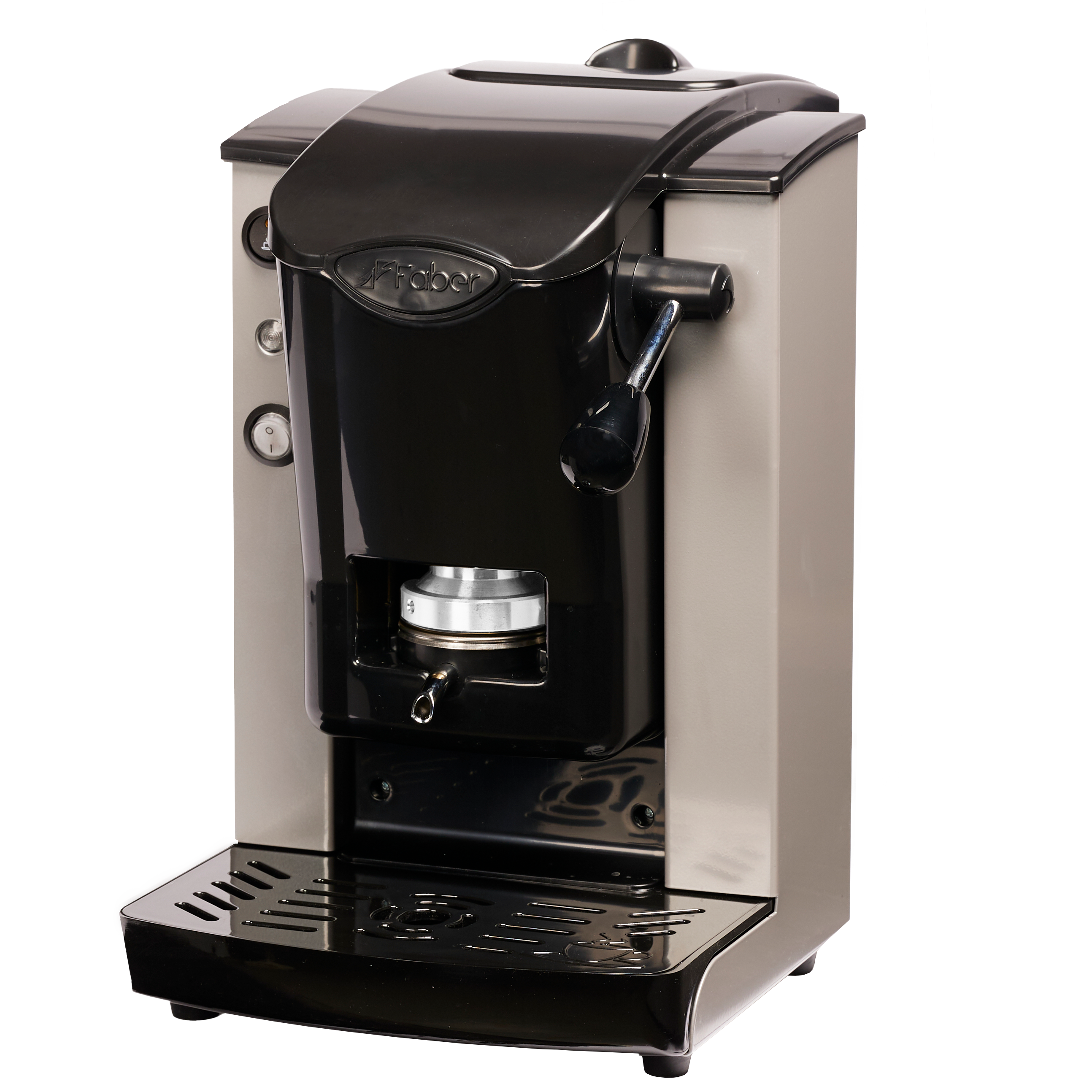 faber-slot-plast-lite-macchina-caff-cialde-ese-grigio-nero-95 image 2