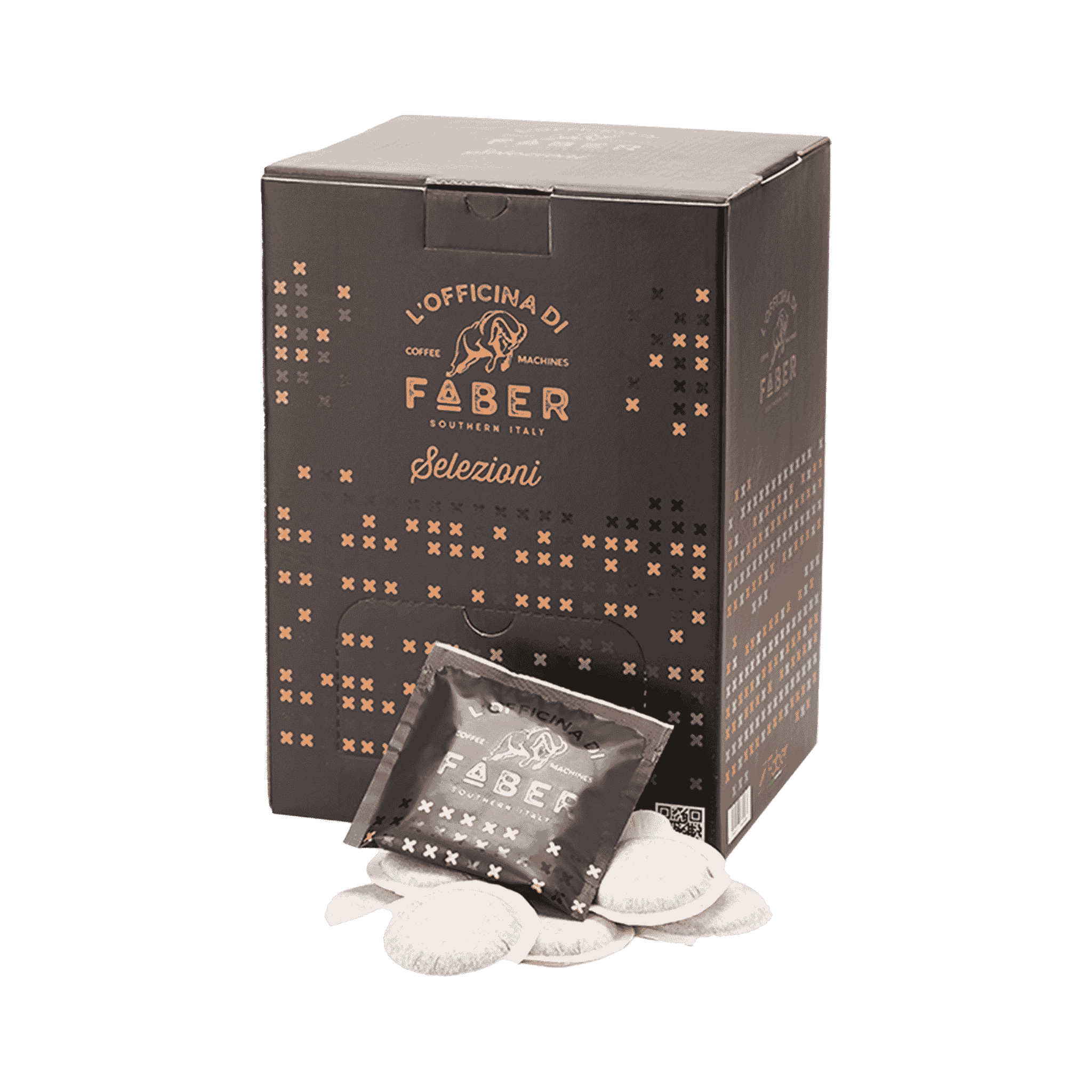 faber-selezioni-caff-cialde-ese-miscela-dark-roast-150-pz image 1