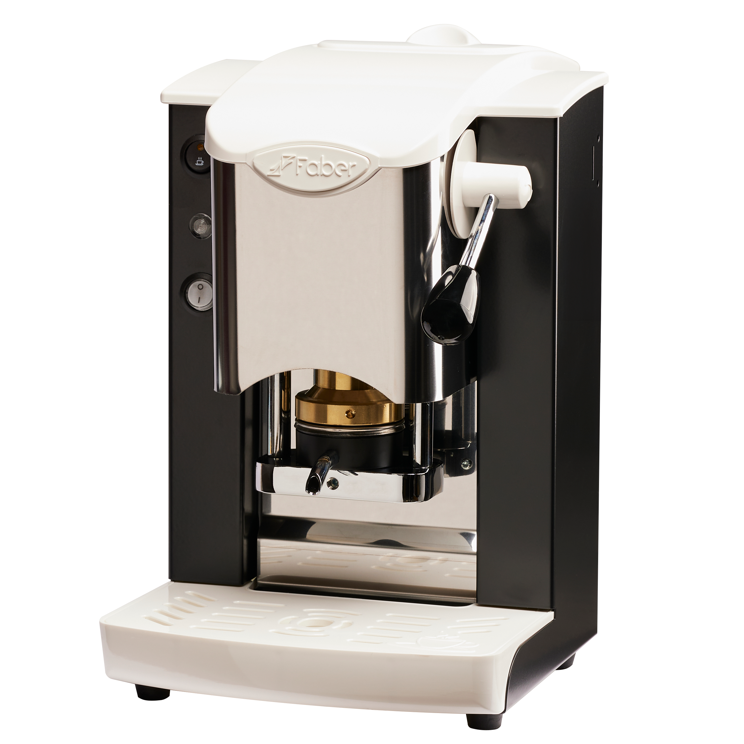 faber-slot-inox-2-0-macchina-caff-a-cialde-nero-bianco-95 image 2