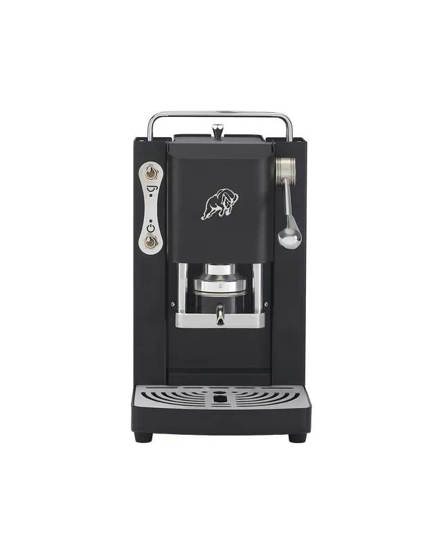 faber-pro-essential-3-0-macchina-caff-a-cialde-mat-black-chrome-90 image 1
