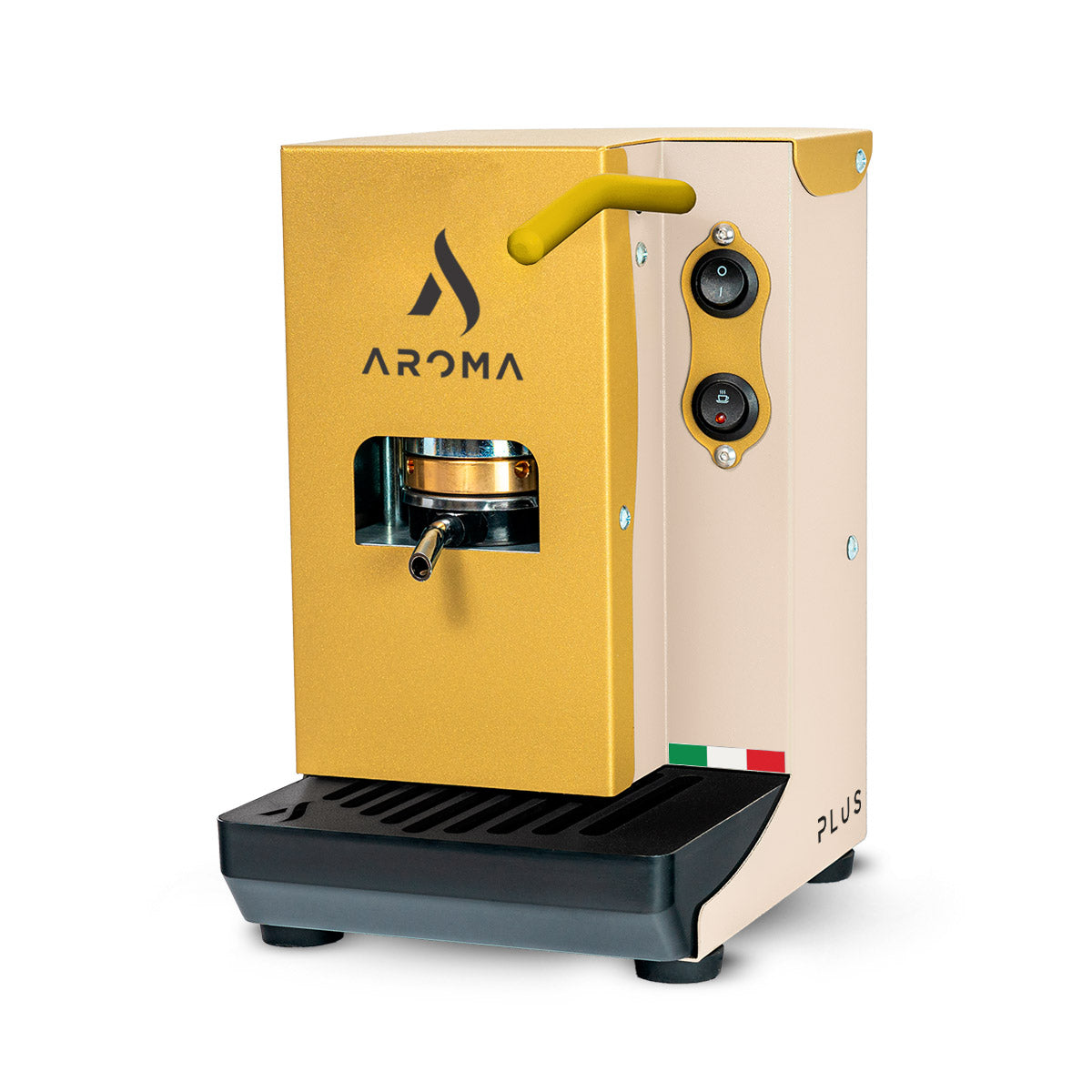 aroma-plus-gold-macchina-cialde-serbatoio-vetro image 1