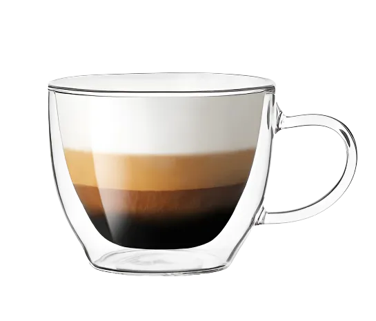 caffitaly-set-2-tazze-cappuccino-vetro-doppia-parete-con-piattini-bamboo image 1