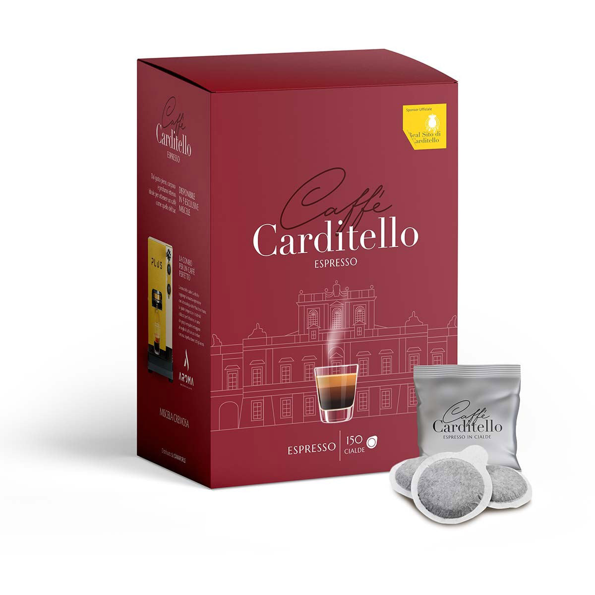 caff-carditello-cremoso-150-cialde-70-robusta-30-arabica image 2