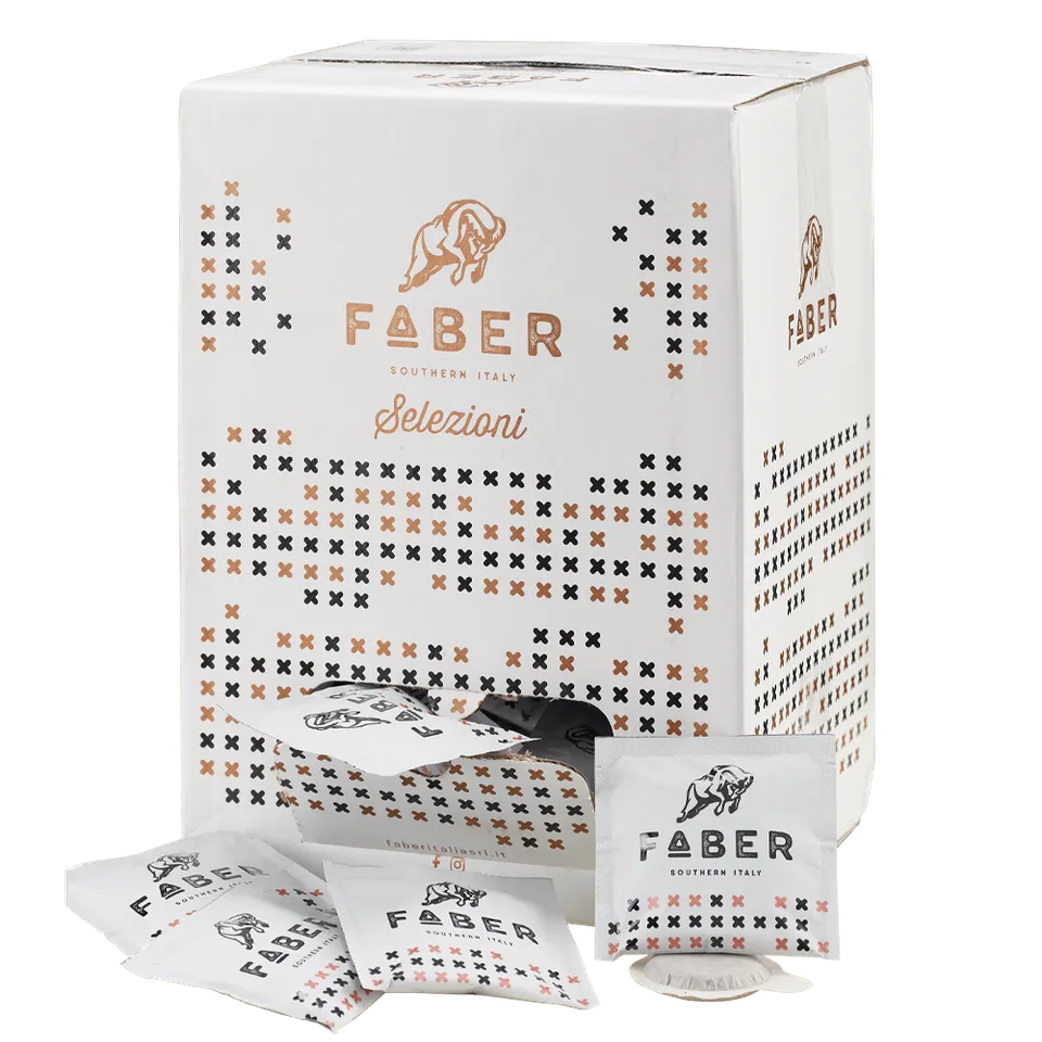 faber-selezioni-caff-cialde-ese-miscela-light-cream-150-pezzi image 1