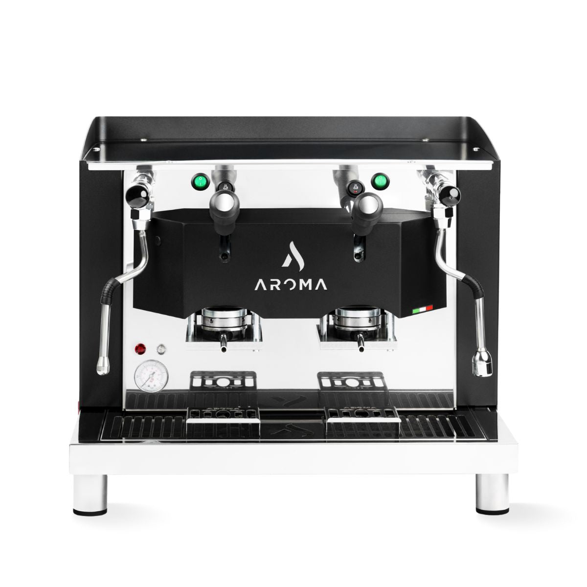 aroma-la-doppia-professionale-2-gruppi-cialde-con-vapore-e-acqua-calda image 3