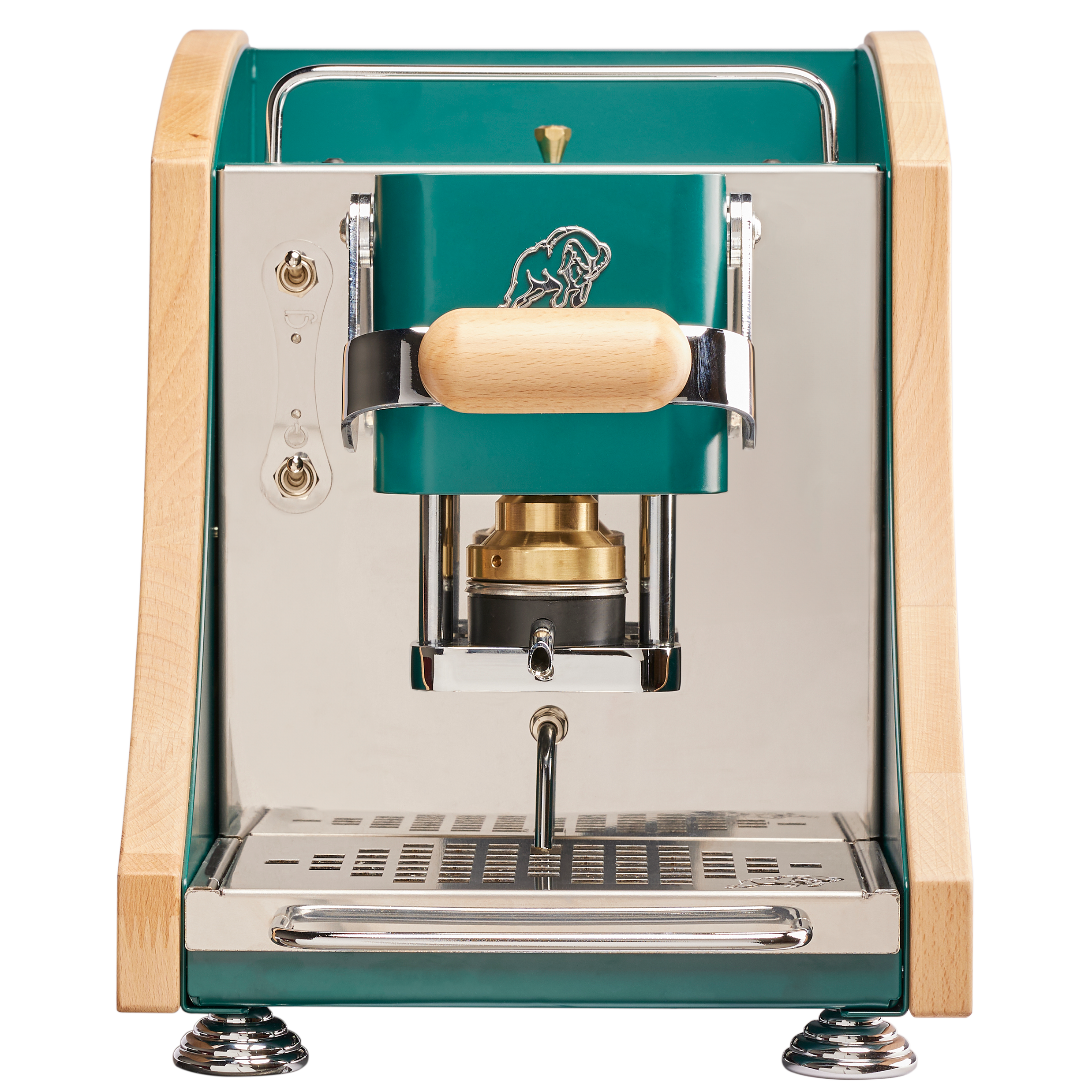 faber-mini-agenta-macchina-caff-a-cialde-ese-british-green image 1