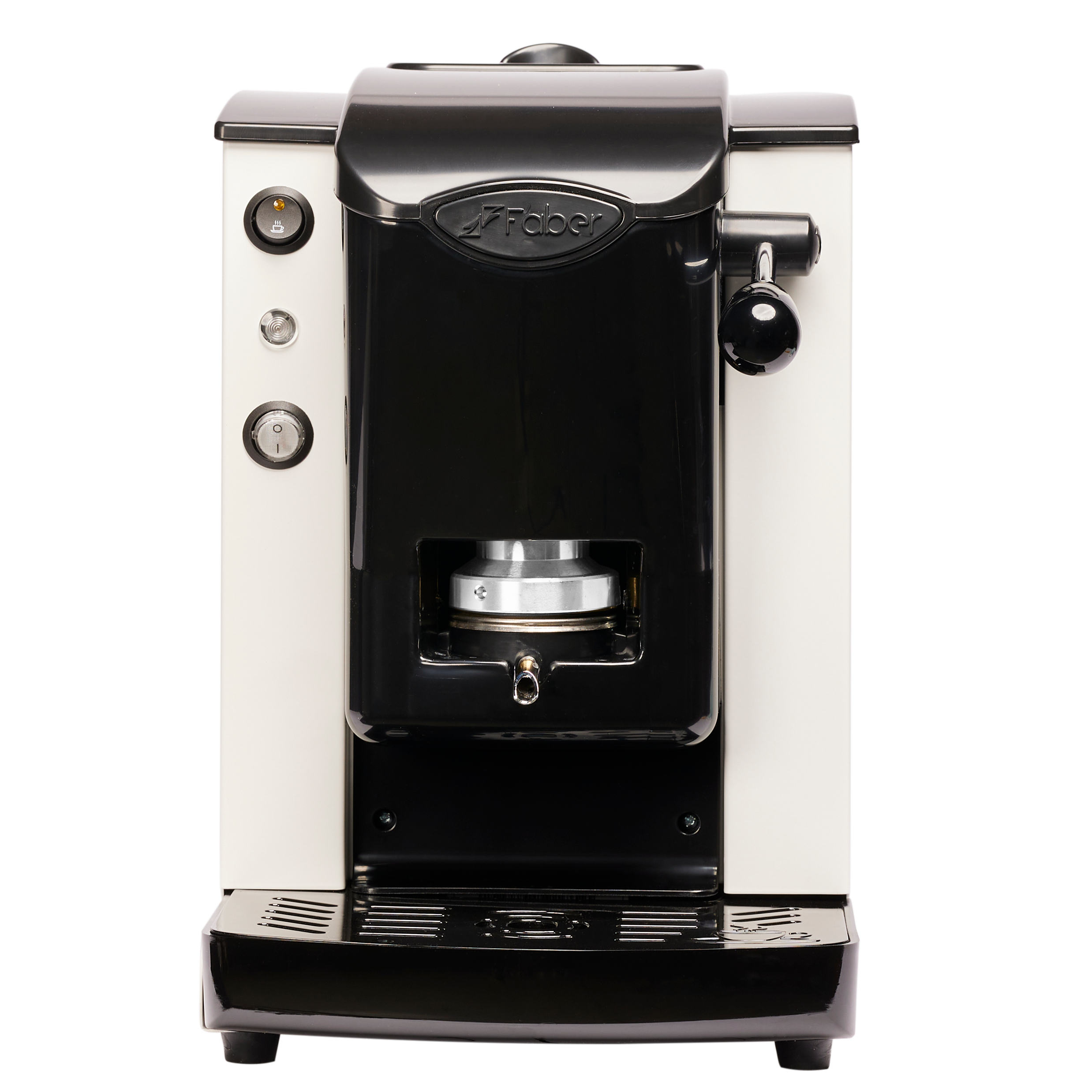 faber-slot-plast-lite-macchina-caff-a-cialde-ese-bianco-nero-95 image 1