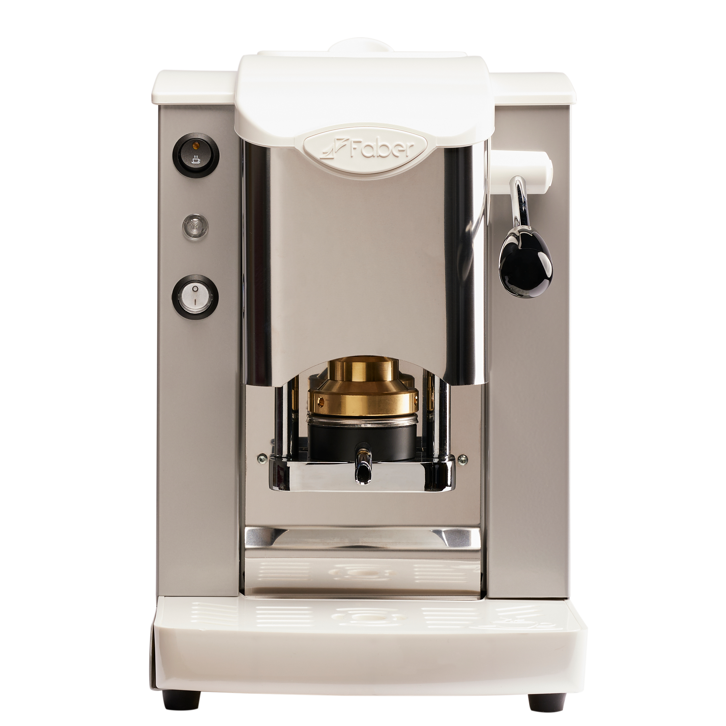 faber-slot-inox-2-0-macchina-caff-a-cialde-ese-grigio-bianco-95-estraibile image 1