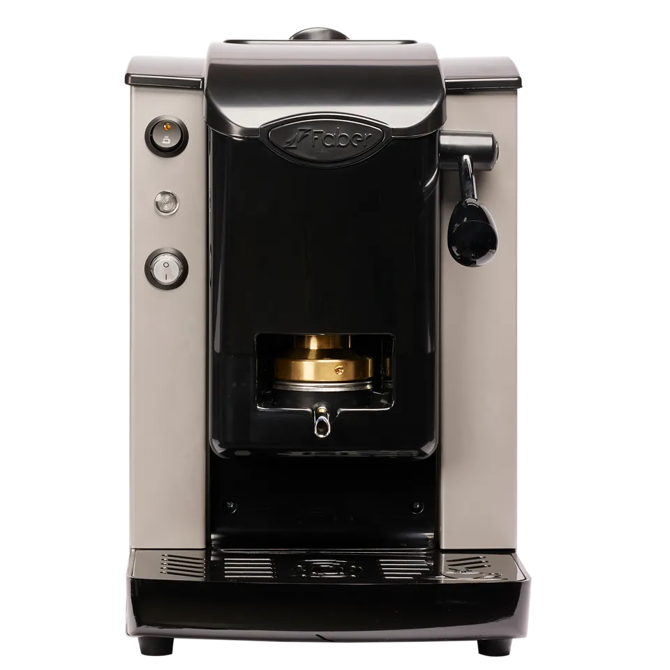 faber-slot-plast-2-0-macchina-caff-a-cialde-ese-grigio-nero-estraibile image 1