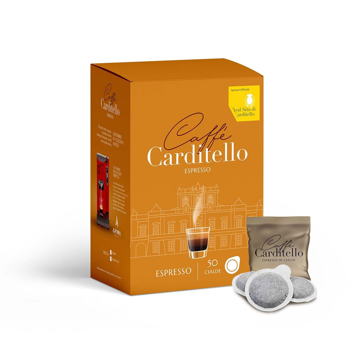 aroma-caff-carditello-arabica-50-cialde-ese image 1