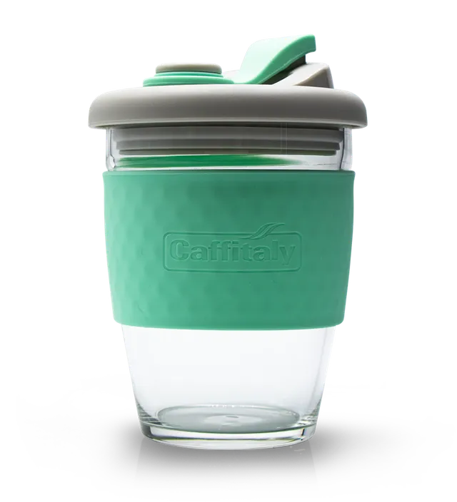 caffitaly-travel-mug-verde-340-ml-vetro-con-silicone image 1