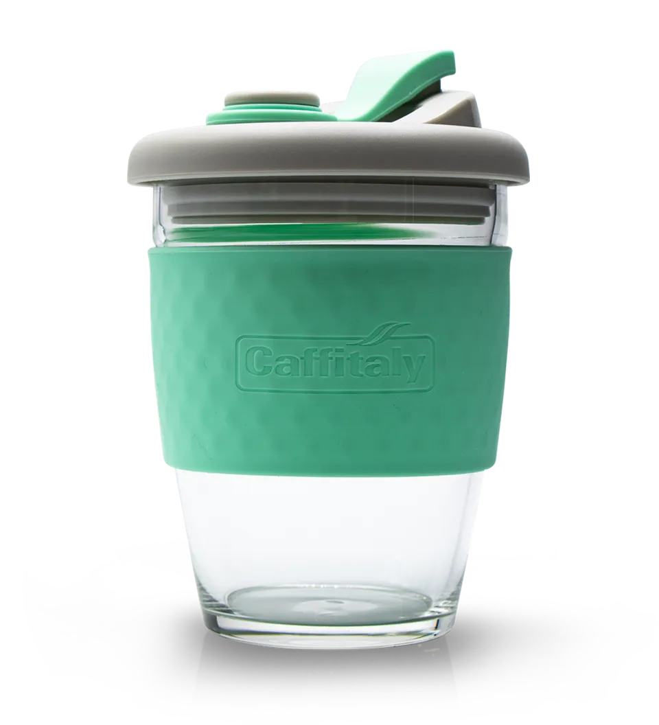 caffitaly-travel-mug-verde-340-ml-vetro-con-silicone image 1