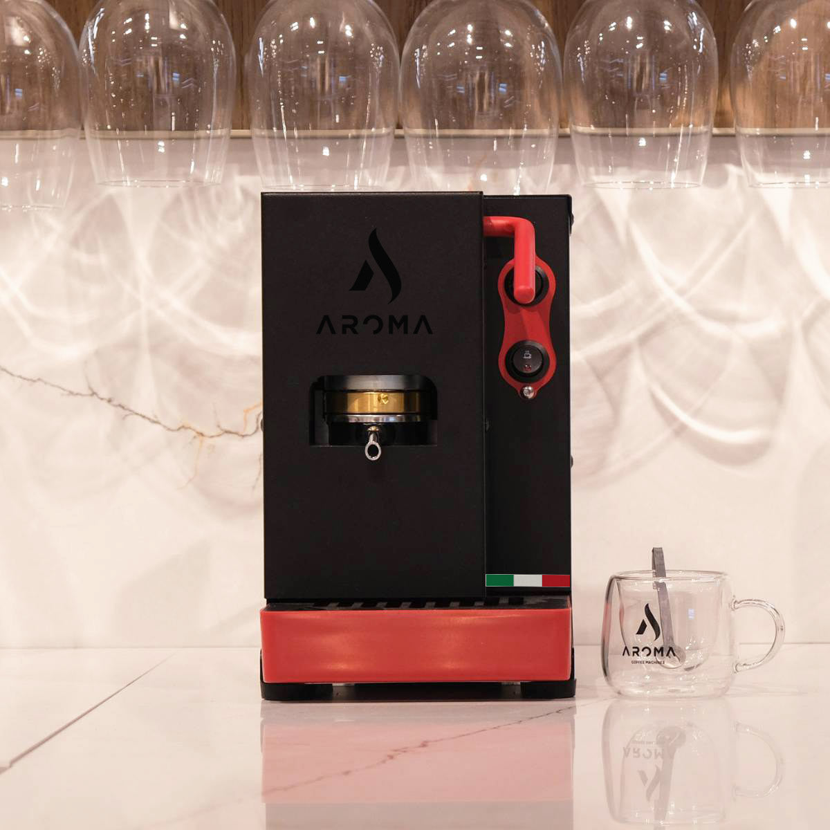 aroma-plus-inferno-limited-edition-macchina-caff-a-cialde-rossa image 6