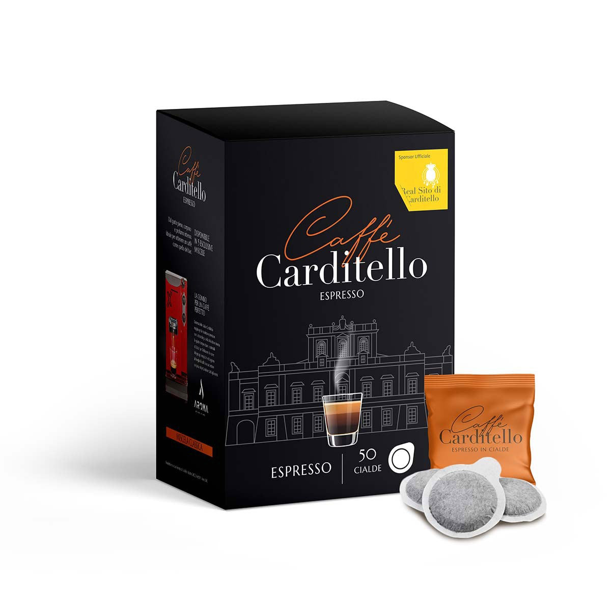 caff-carditello-forte-100-robusta-50-cialde image 1