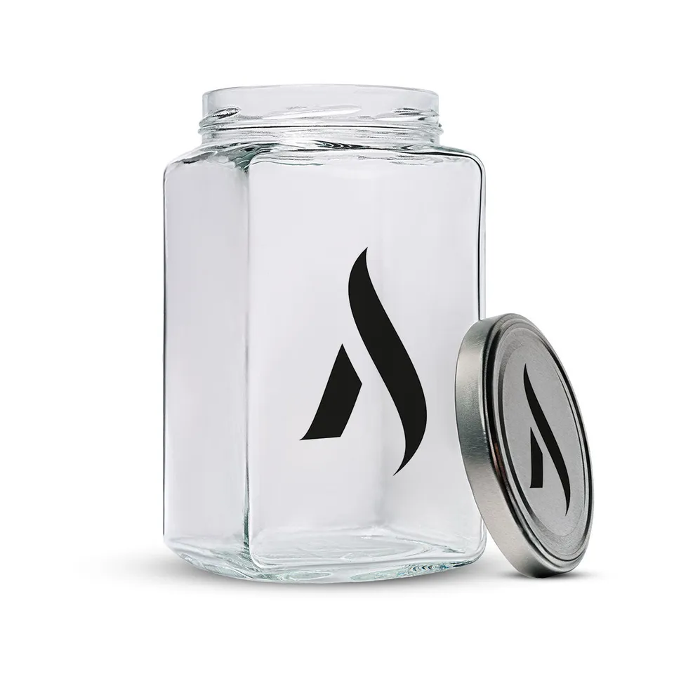 aroma-barattolo-ixelle-serbatoio-acqua-vetro-1700-ml image 1