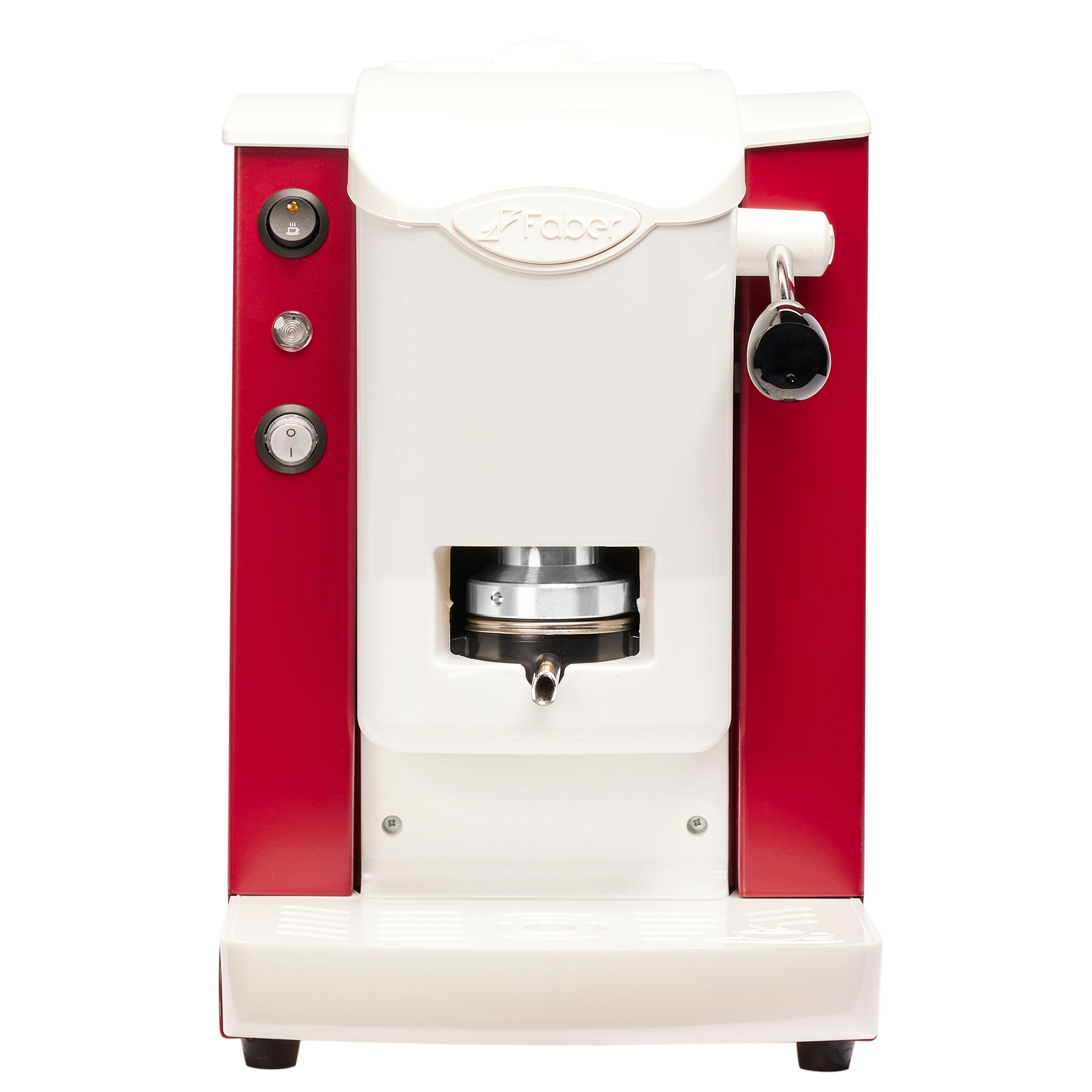 faber-slot-plast-lite-borgogna-bianco-macchina-caff-a-cialde-ese-95 image 1