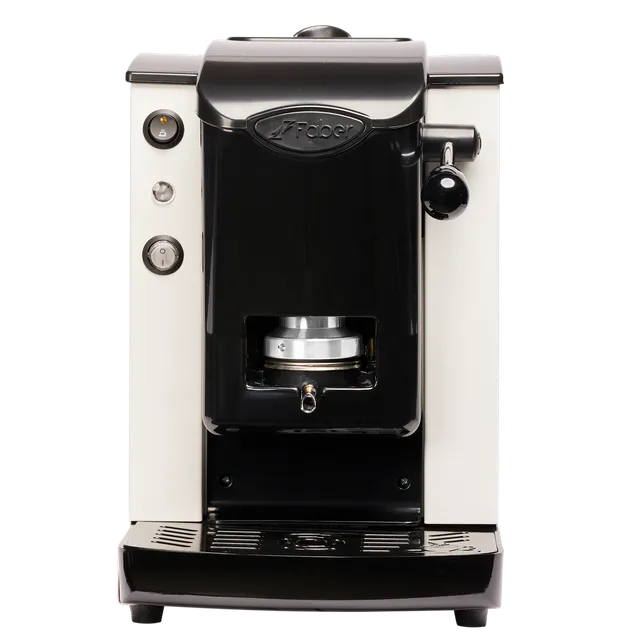 faber-slot-plast-lite-macchina-caff-a-cialde-ese-bianco-nero-95 image 1