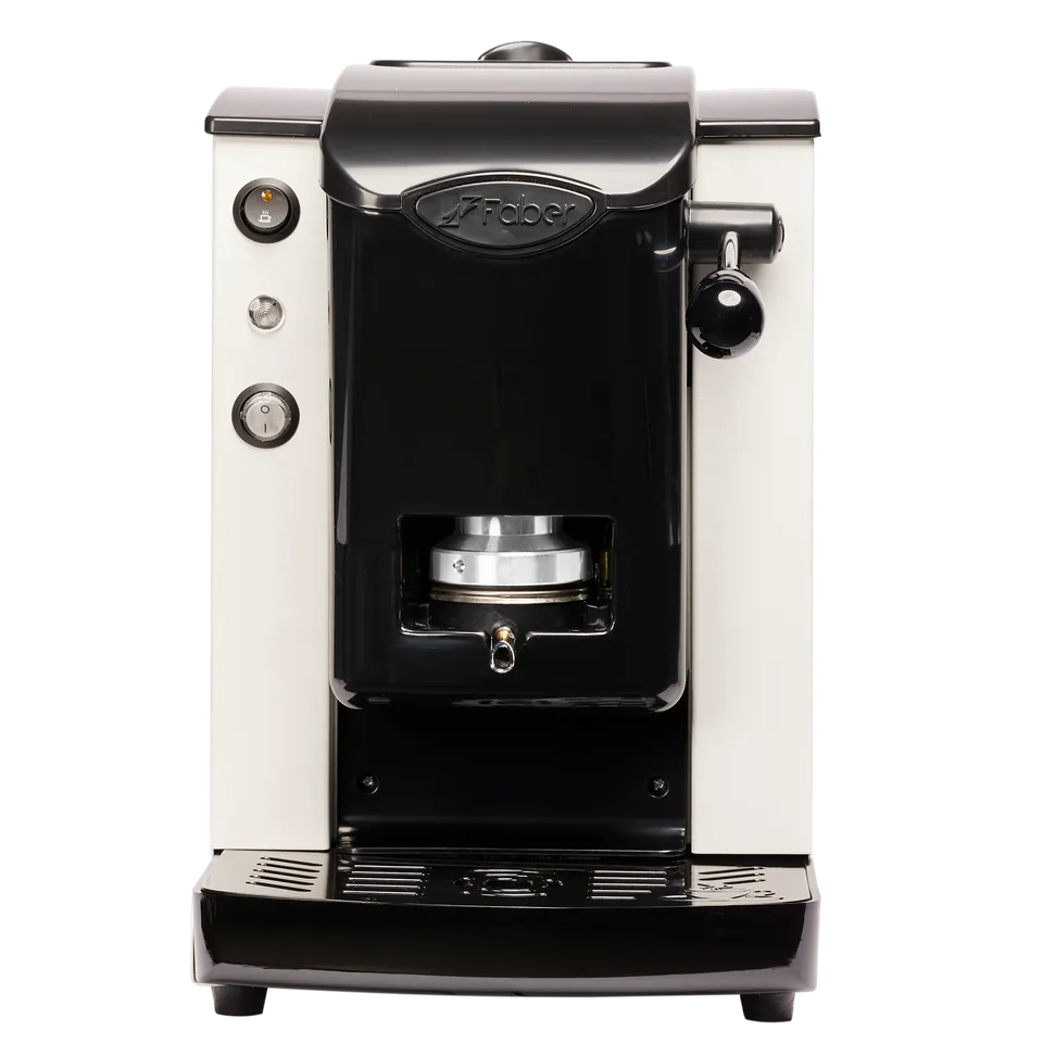 faber-slot-plast-lite-macchina-caff-a-cialde-ese-bianco-nero-95 image 1