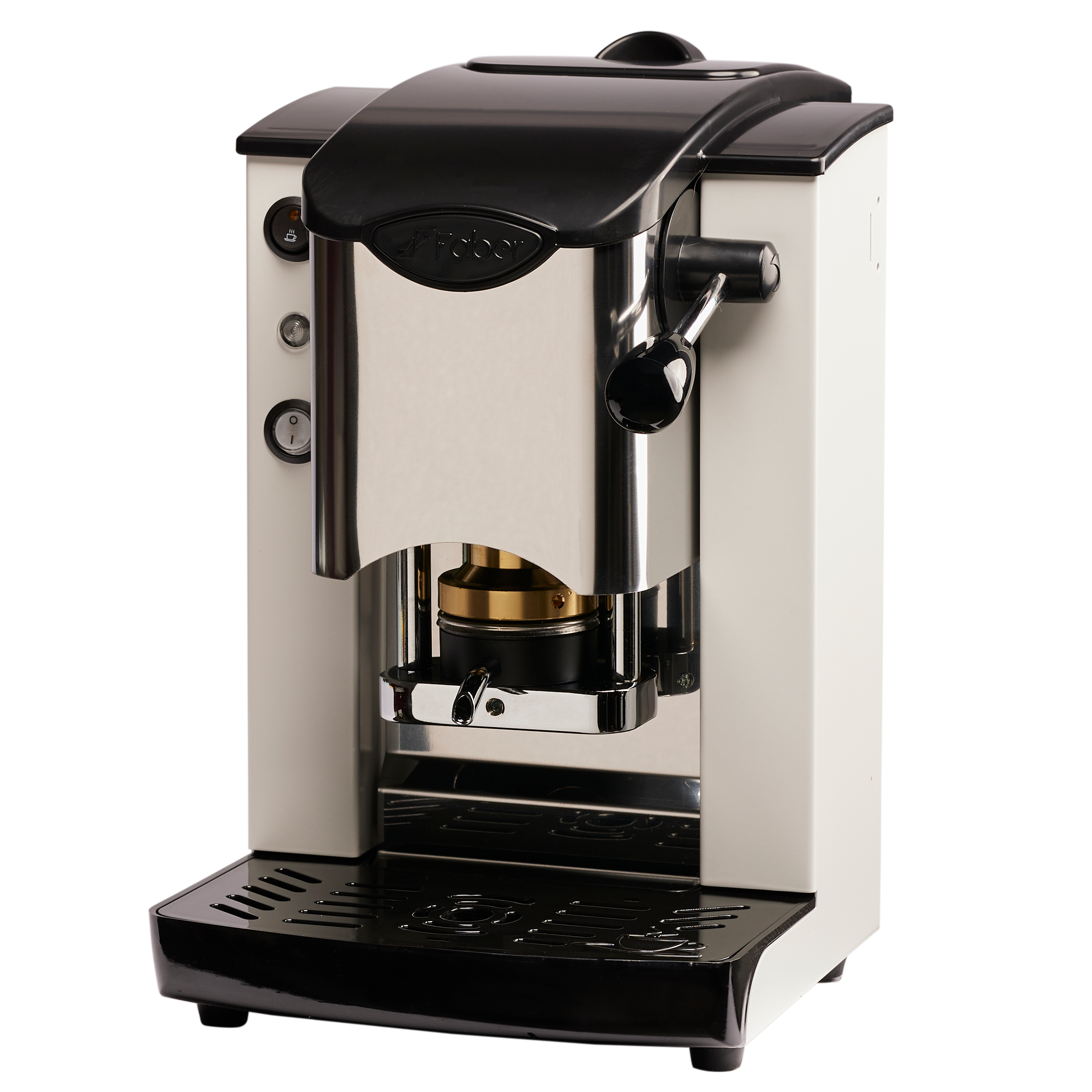 faber-slot-inox-2-0-macchina-caff-a-cialde-ese-bianco-nero-95 image 2