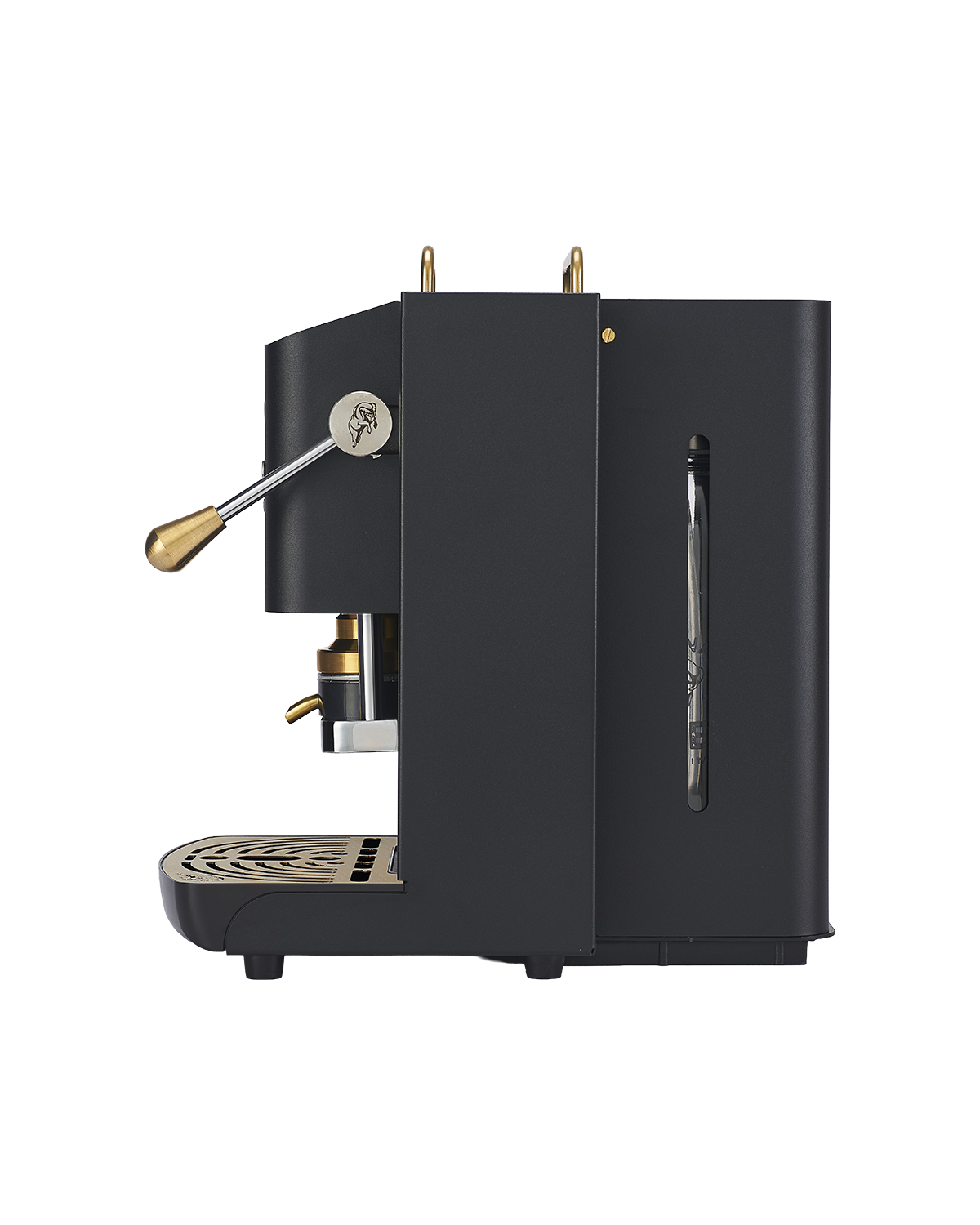 faber-pro-deluxe-3-0-macchina-cialde-ese-nero-opaco-ottone-95 image 3