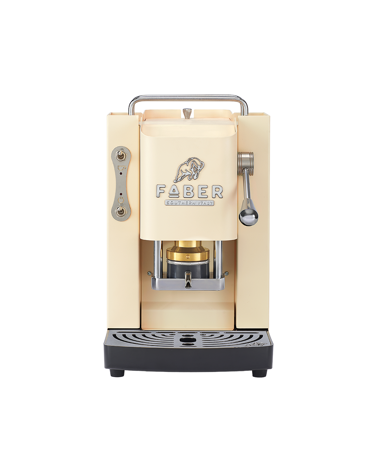 faber-pro-deluxe-3-0-macchina-caff-a-cialde-heritage-chrome-90 image 1