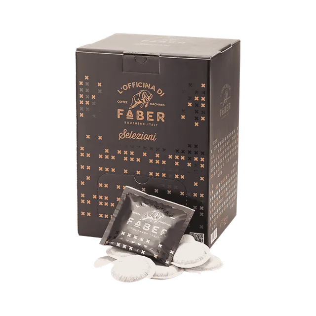 faber-selezioni-caff-cialda-ese-miscela-dark-roast-50-pezzi image 1