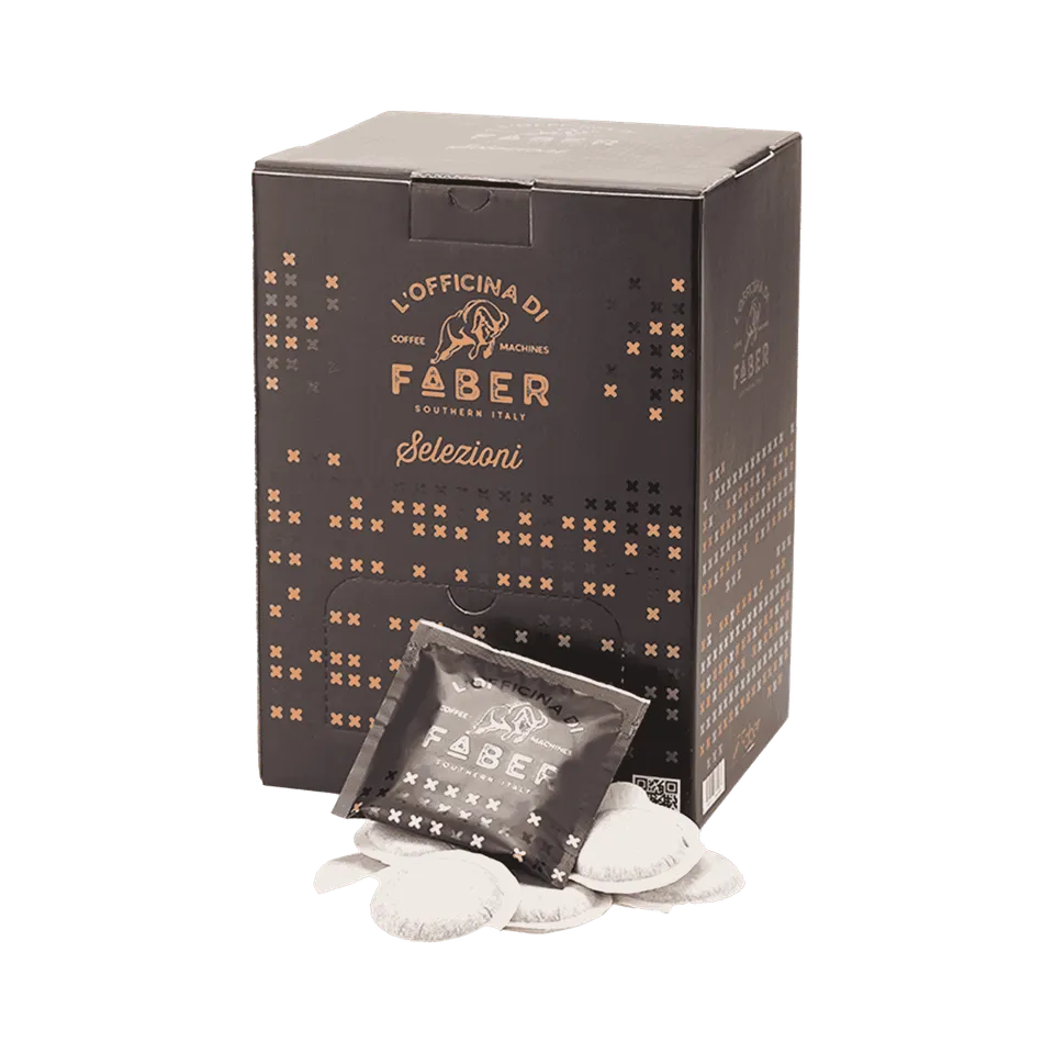 faber-selezioni-caff-cialda-ese-miscela-dark-roast-50-pezzi image 1