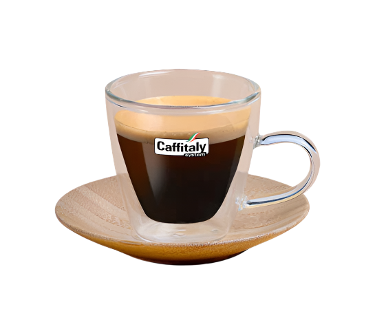 caffitaly-set-2-tazzine-espresso-vetro-piattino-bamboo image 1