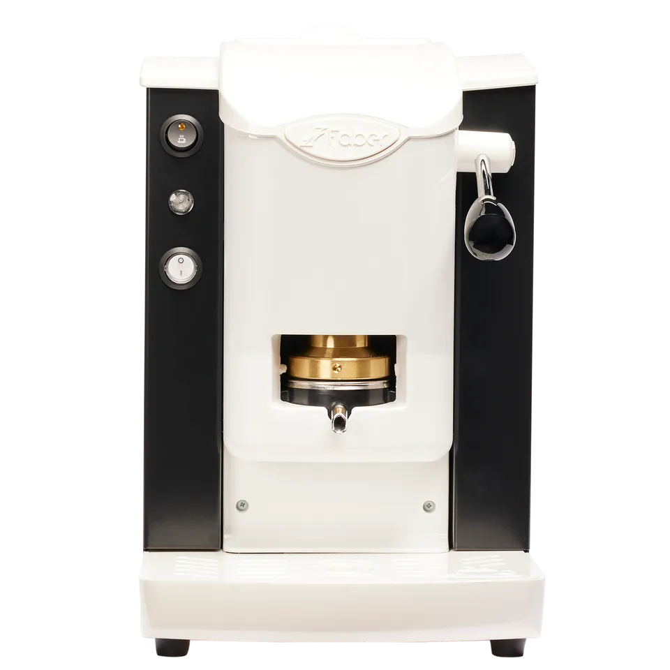 faber-slot-plast-2-0-macchina-caff-a-cialde-ese-nero-bianco-95 image 1