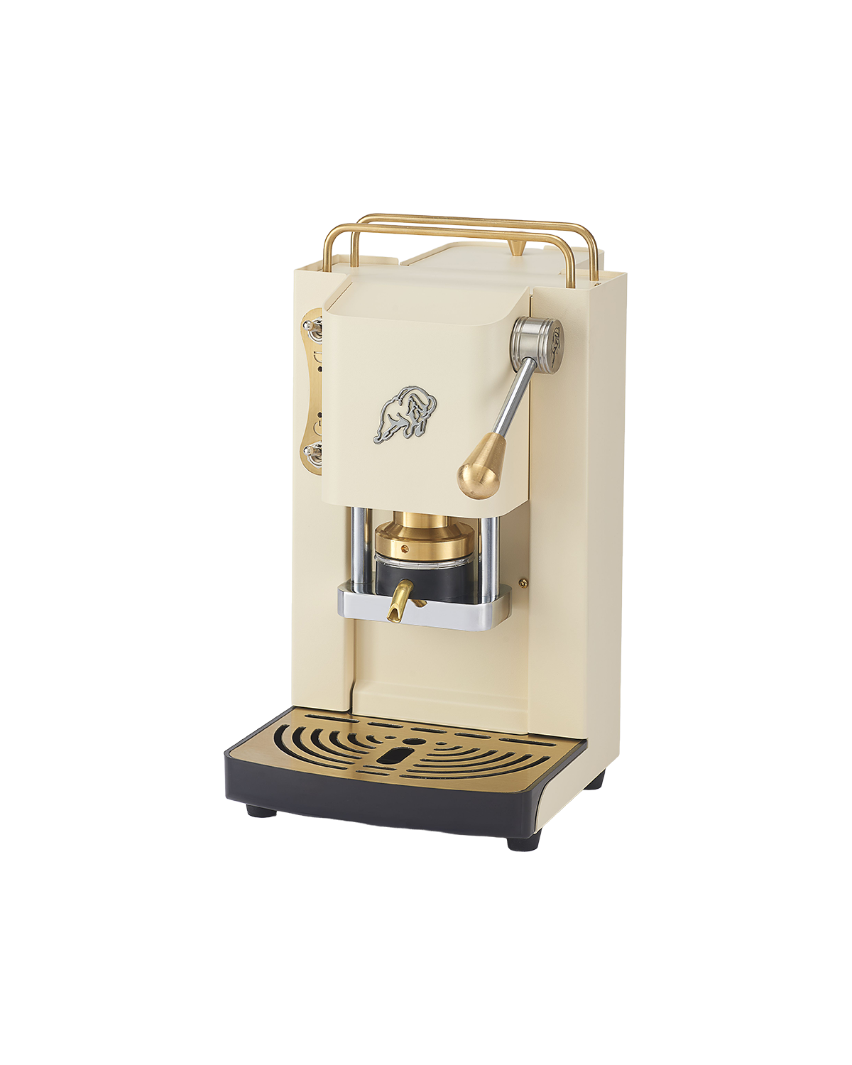 faber-pro-essential-3-0-macchina-caff-a-cialde-heritage-ottone image 2