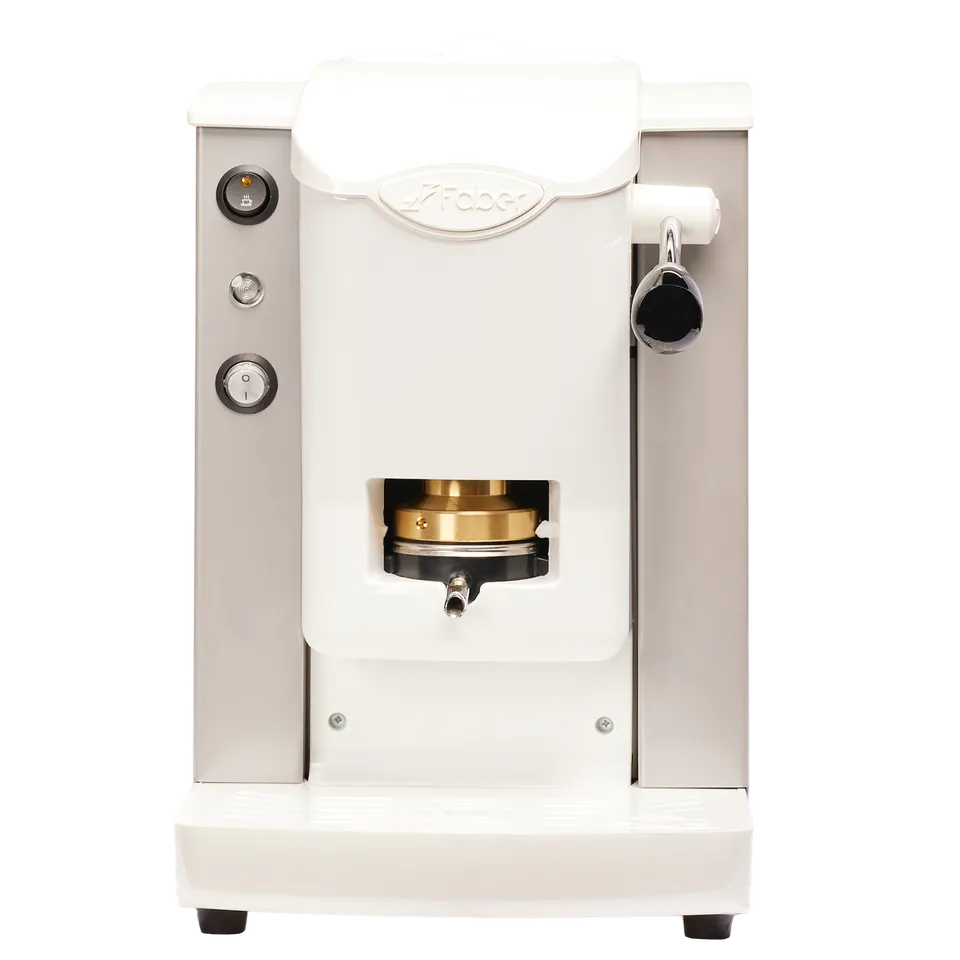 faber-slot-plast-2-0-macchina-caff-a-cialde-grigio-bianco image 1