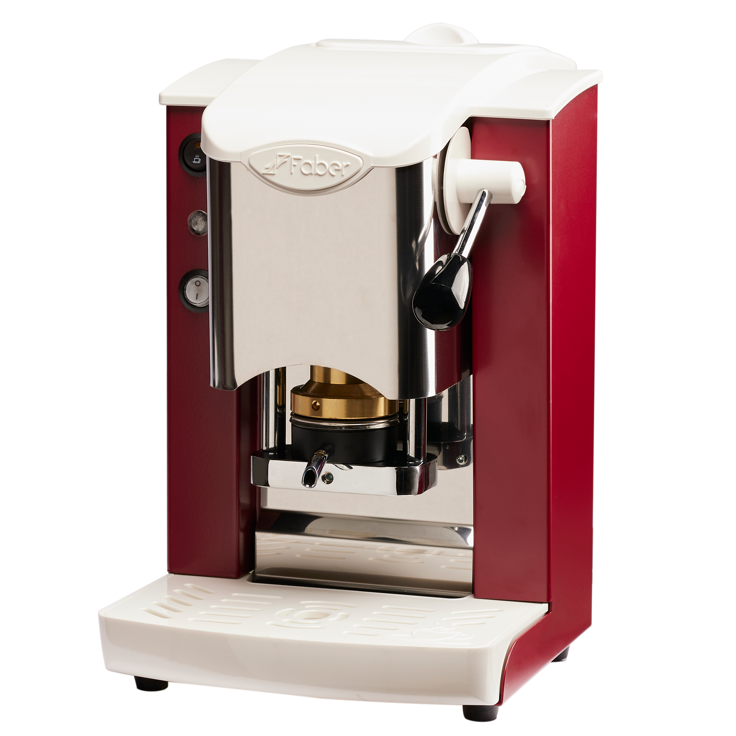 faber-slot-inox-2-0-macchina-caff-a-cialde-ese-borgogna-bianco-95 image 2