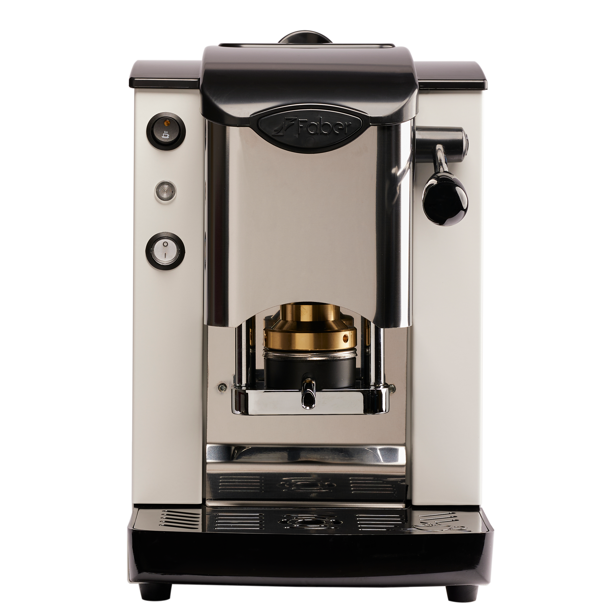 faber-slot-inox-2-0-macchina-caff-a-cialde-ese-bianco-nero-95 image 1