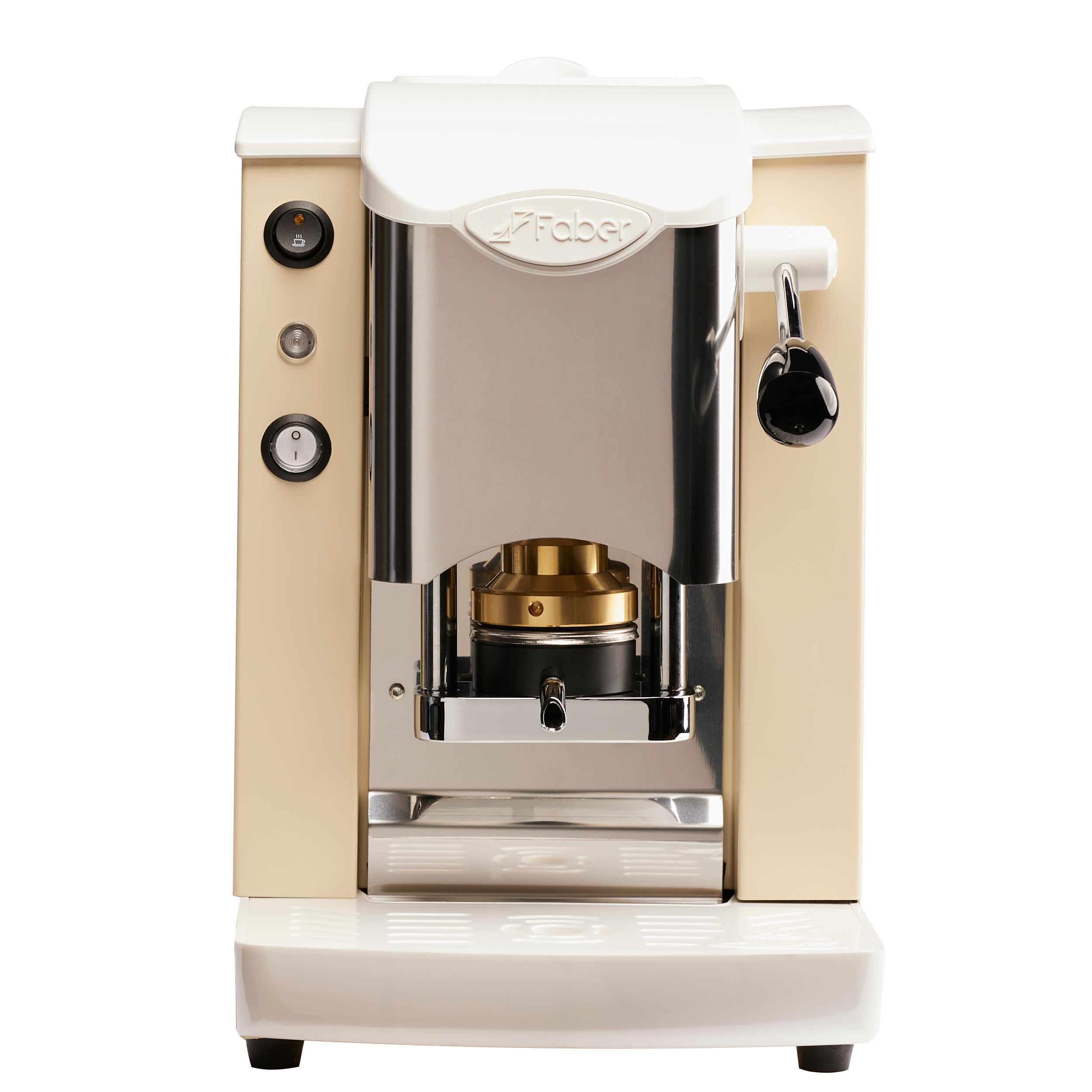faber-slot-inox-2-0-macchina-caff-cialde-ese-sabbia-bianco image 1