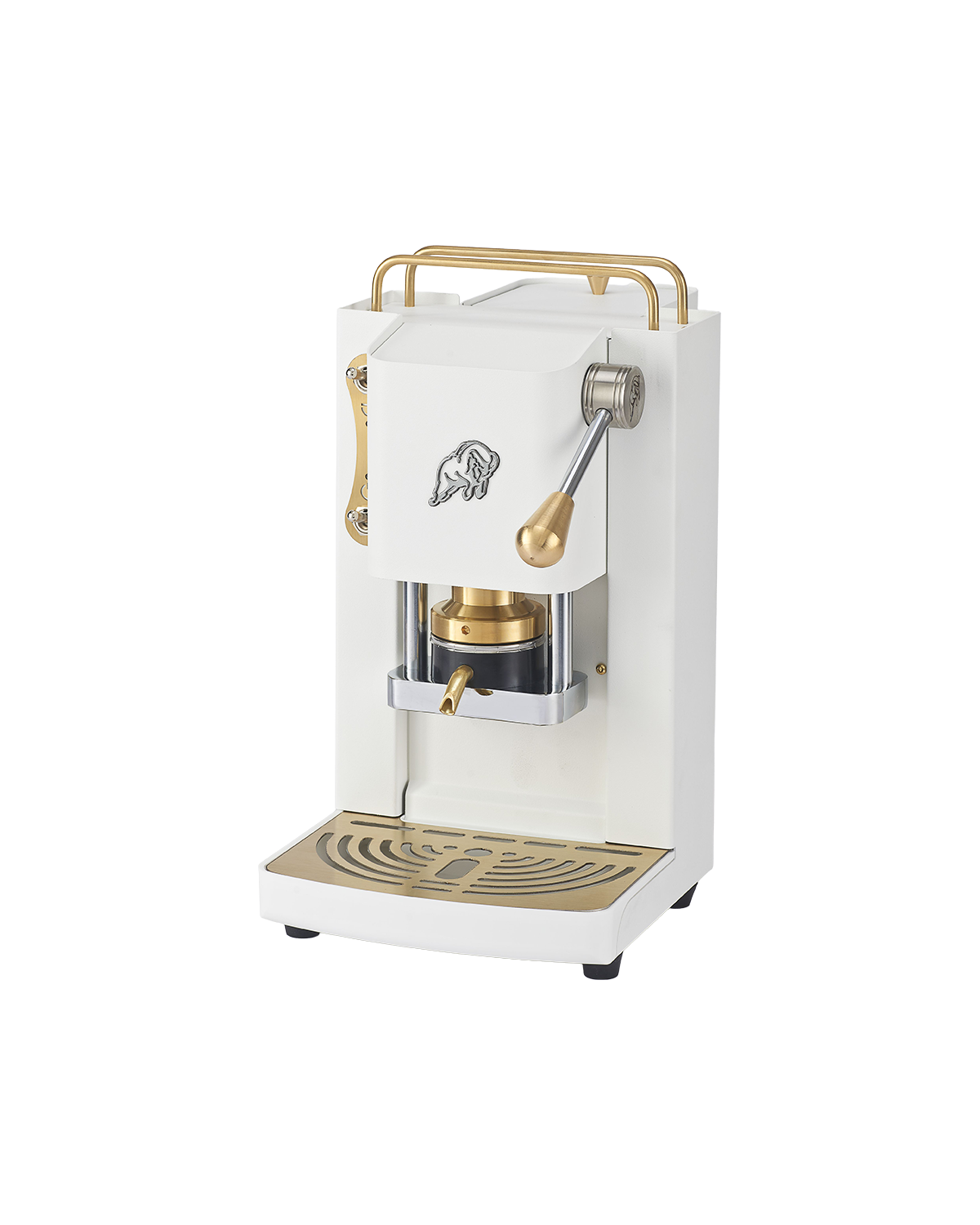 faber-pro-essential-3-0-macchina-caff-cialde-ese-bianco-puro-ottone-90 image 2