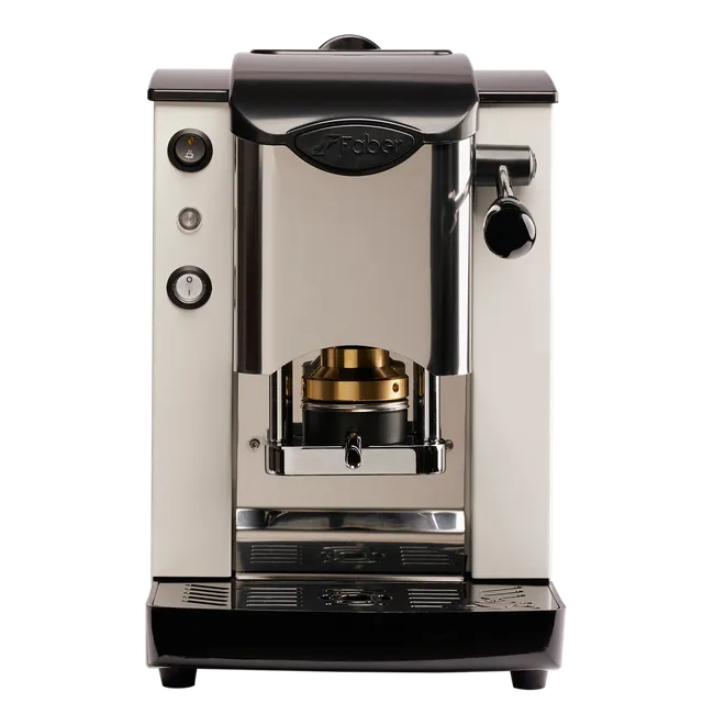 faber-slot-inox-2-0-macchina-caff-a-cialde-ese-bianco-nero-95 image 1