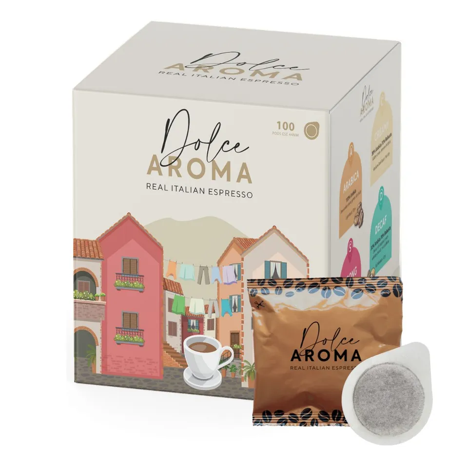 aroma-dolce-aroma-creamy-cialde-compostabili-box-da-100 image 1