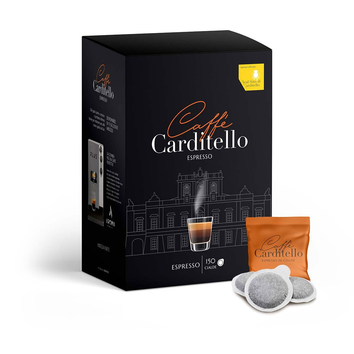 aroma-caff-carditello-forte-150-cialde-ese image 1
