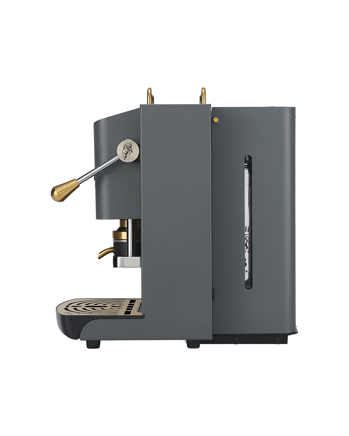 faber-pro-deluxe-3-0-macchina-caff-a-cialde-daytona-grey-ottone-2 image 3