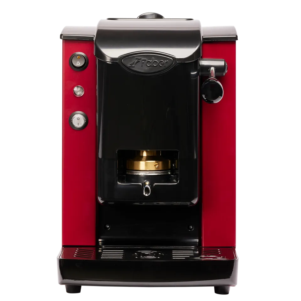 faber-slot-plast-2-0-macchina-caff-cialde-ese-borgogna-nero-95-estraibile image 1