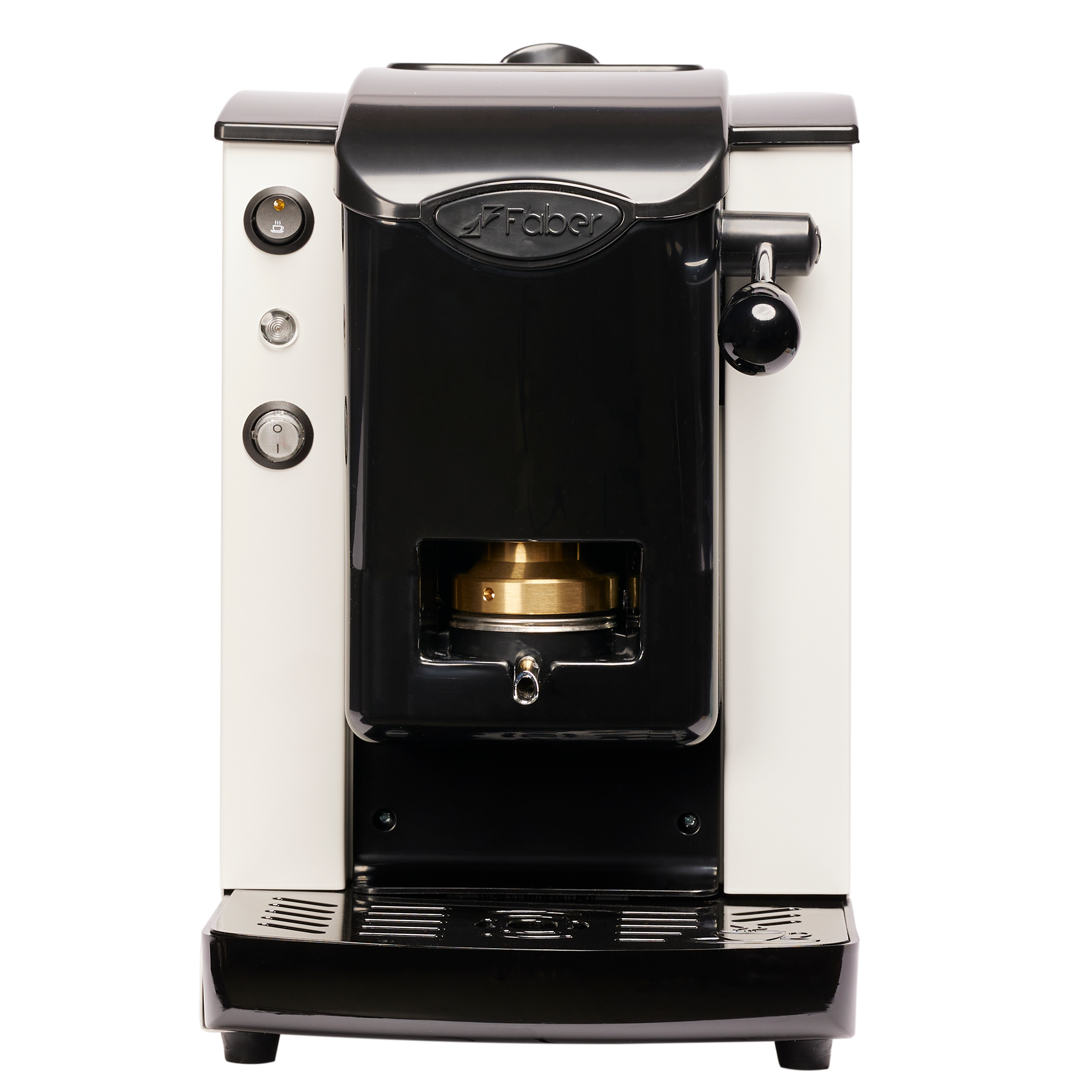 faber-slot-plast-2-0-macchina-per-caff-a-cialde-ese-bianco-nero-95 image 1