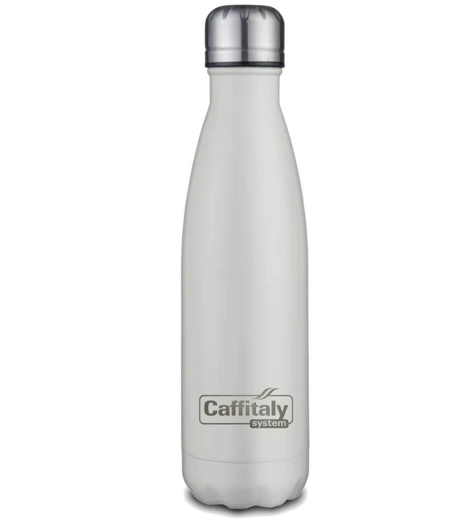 caffitaly-borraccia-termica-bianca-500-ml-acciaio-inox image 1